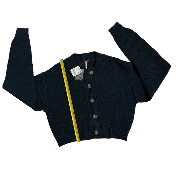 FREE PEOPLE Lila Cotton-Blend Cardigan, Size XSMALL‎